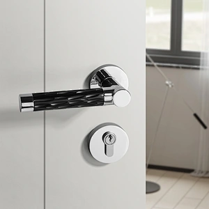 Euro Style Commerical Grade Zinc Door Handle